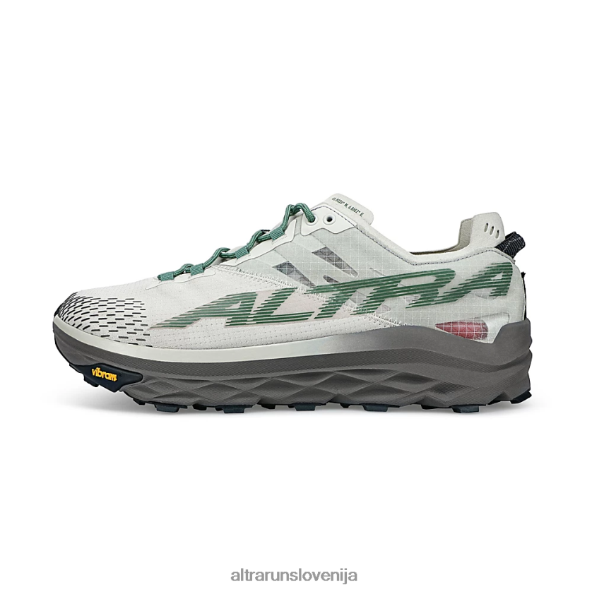 Altra XT0F6X212 trejl čevlji sivo/zeleno moški Mont Blanc