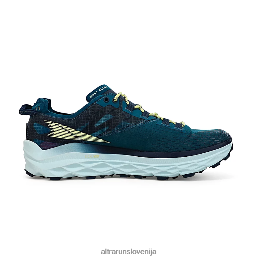 Altra XT0F6X32 trejl čevlji globoko teal ženske Mont Blanc