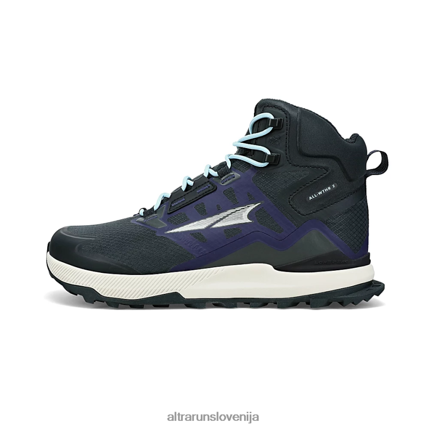 Altra XT0F6X35 trejl čevlji Črna ženske lone peak all-wthr mid 2