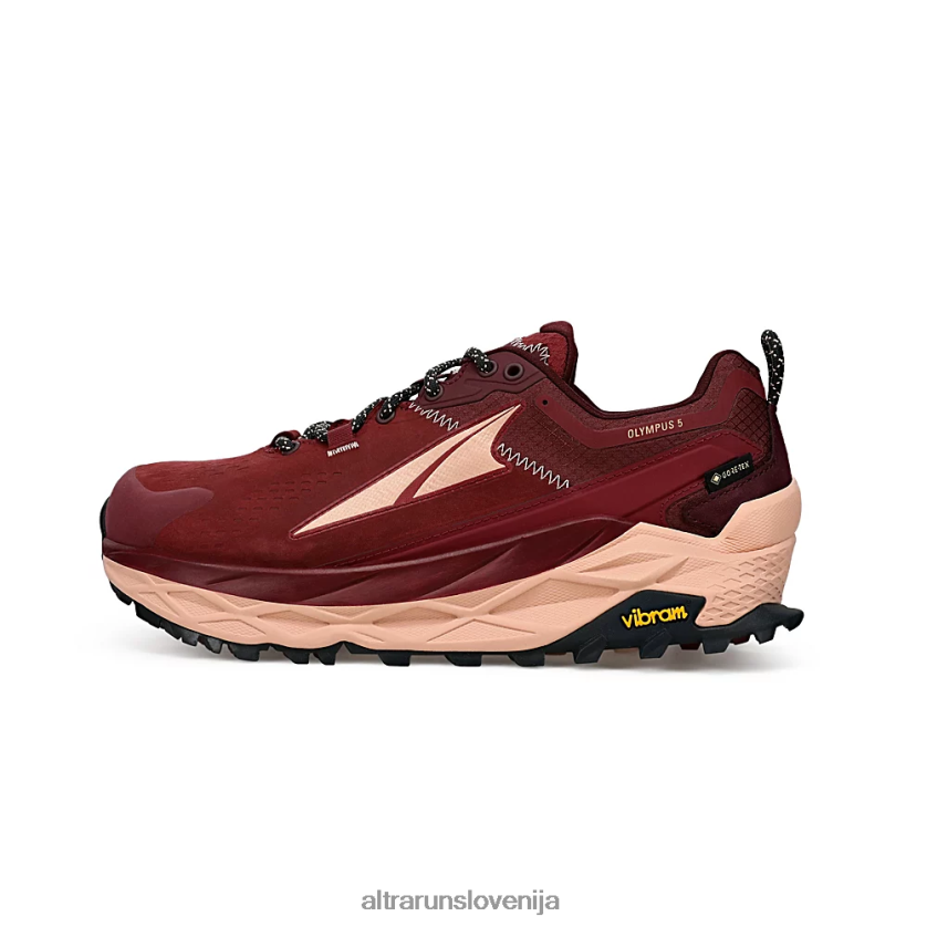 Altra XT0F6X39 trejl čevlji kostanjeva ženske olympus 5 hike low gtx