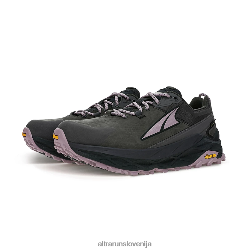 Altra XT0F6X40 trejl čevlji siva/črna ženske olympus 5 hike low gtx